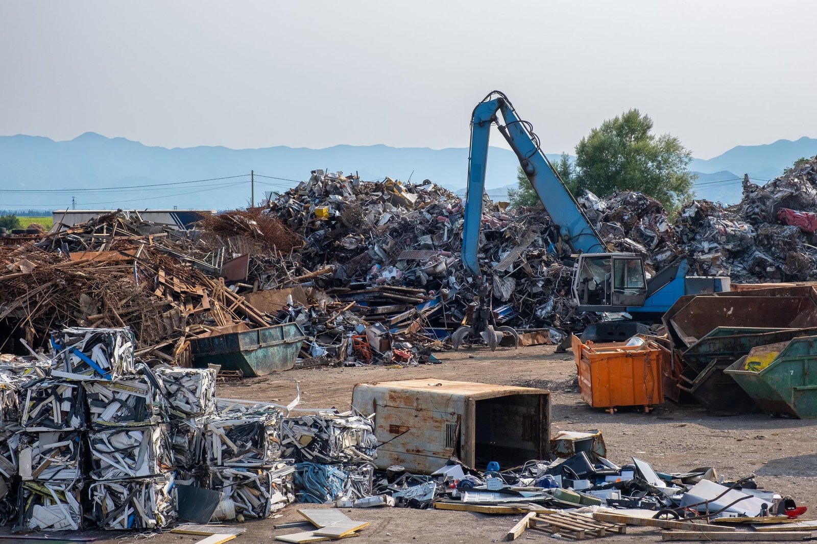 Scrap yard